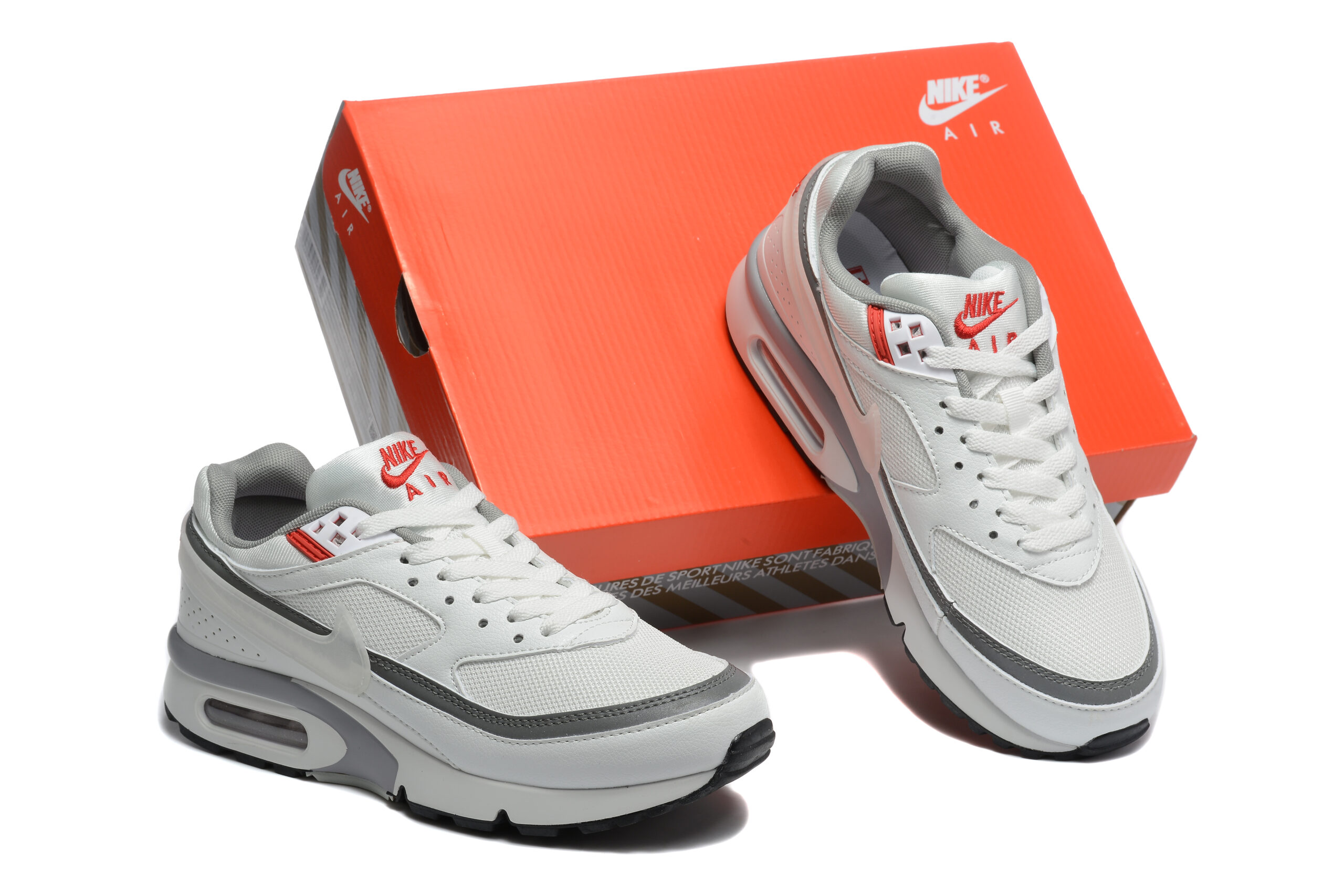 נעלי נייק Nike Air Max BW Perian Gray White – תמונה 5