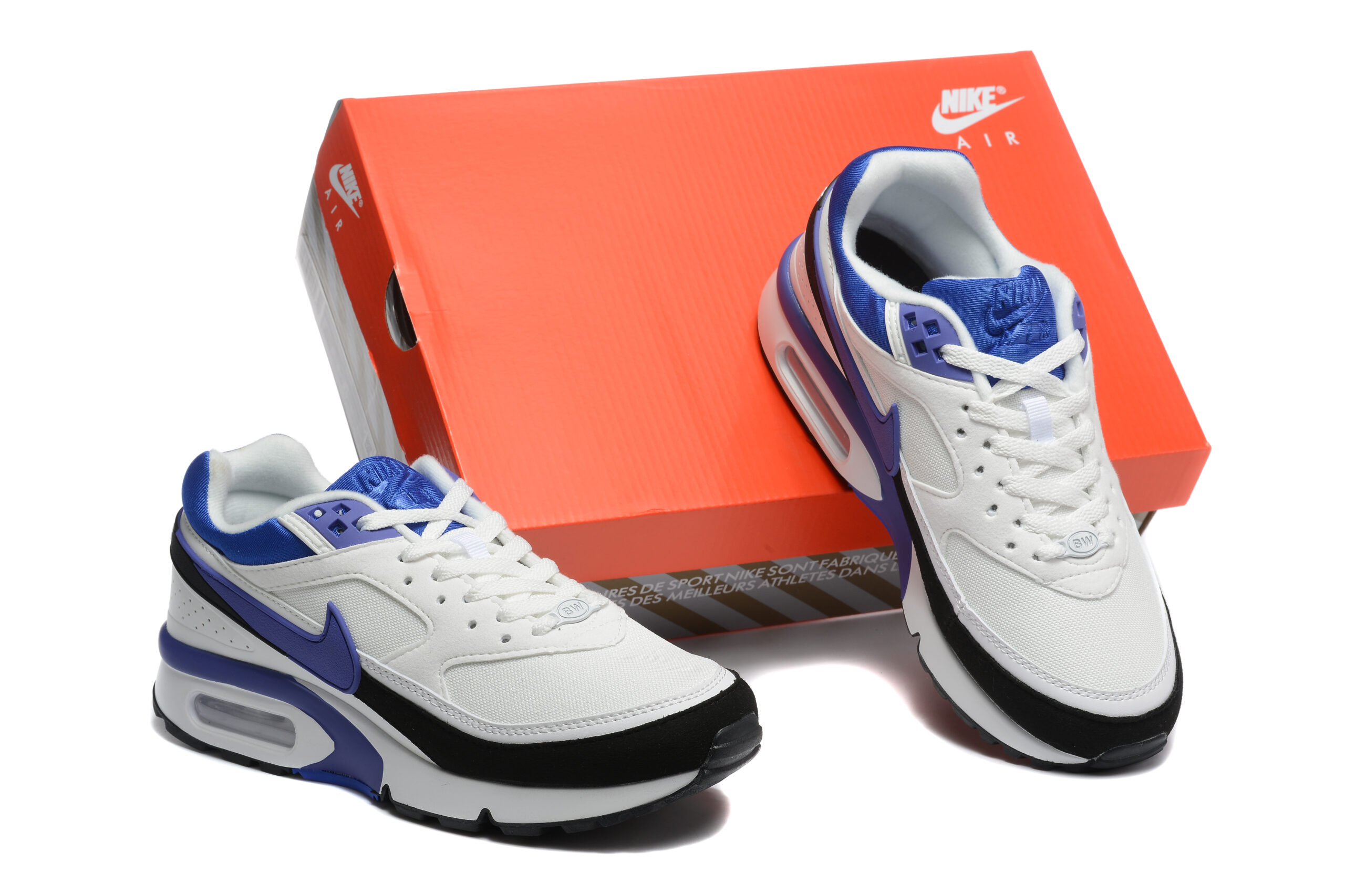 נעלי נייק Nike Air Max BW Perian Blue White – תמונה 3