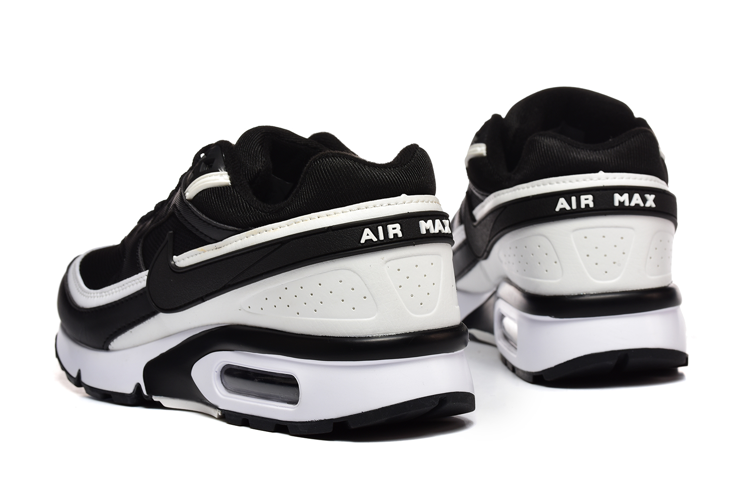 נעלי נייק Nike Air Max BW Perian White Black – תמונה 4