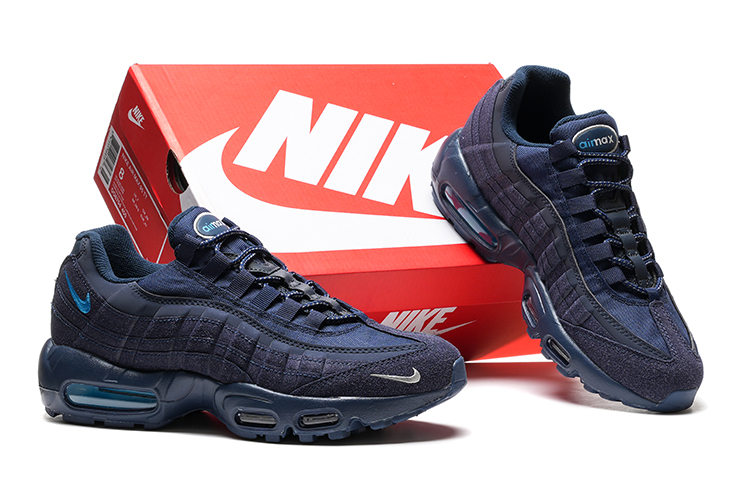 נעלי נייק NIKE AIR MAX 95 BLUE TURKIZ – תמונה 5