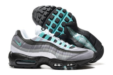 נעלי נייק NIKE AIR MAX 95 GRAY BLACK TURKIZ