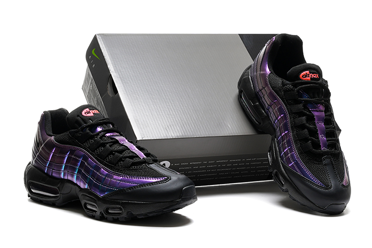 נעלי נייק NIKE AIR MAX 95 BLUE BLACK TURKIZ – תמונה 5