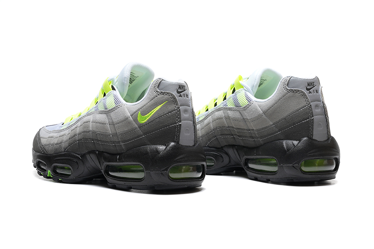 נעלי נייק NIKE AIR MAX 95 GRAY LEMON TURKIZ – תמונה 3