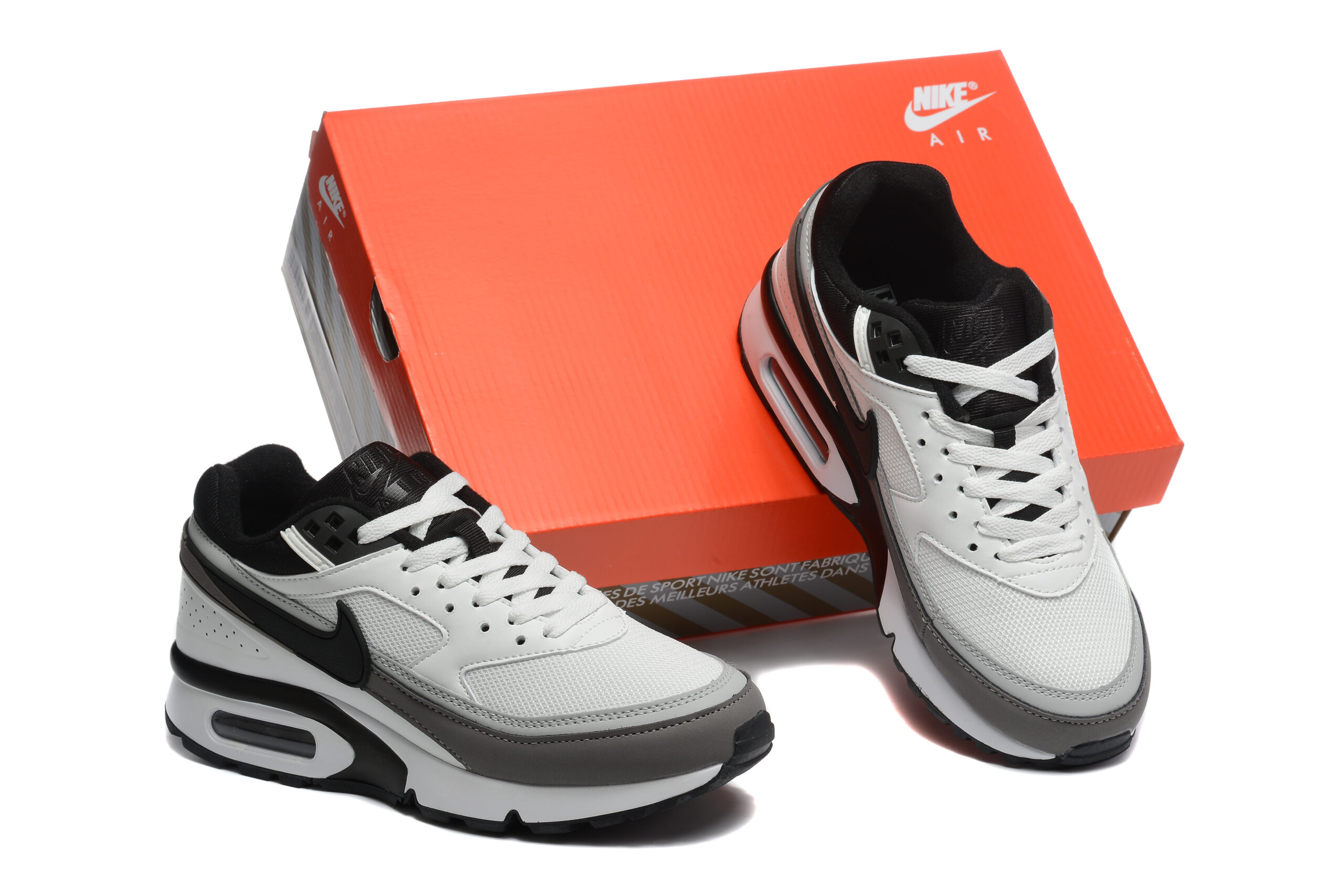 נעלי נייק Nike Air Max BW Perian Gray Black – תמונה 3