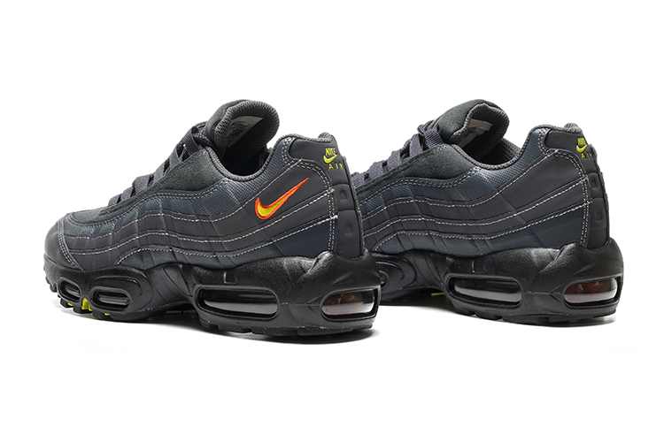 נעלי נייק NIKE AIR MAX 95 DARK GRAY BLACK TURKIZ – תמונה 3
